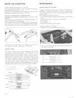 Preview for 12 page of Sony TC-177SD Owner'S Instruction Manual