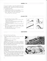 Предварительный просмотр 12 страницы Sony TC-366 Owner'S Instruction Manual