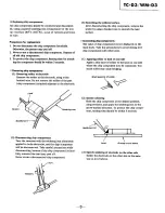 Preview for 3 page of Sony TC-D3 Service Manual