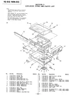 Preview for 22 page of Sony TC-D3 Service Manual