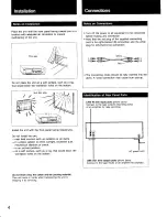 Preview for 4 page of Sony TC-FX120 Operating Instructions Manual