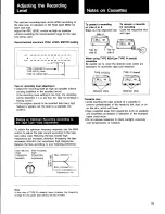 Preview for 9 page of Sony TC-FX120 Operating Instructions Manual