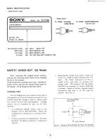 Preview for 3 page of Sony TC-FX45 Service Manual