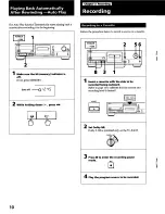 Preview for 10 page of Sony TC-K361 Operating Instructions Manual