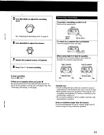 Предварительный просмотр 11 страницы Sony TC-K361 Operating Instructions Manual