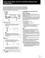 Предварительный просмотр 13 страницы Sony TC-K361 Operating Instructions Manual