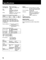 Preview for 16 page of Sony TC-K361 Operating Instructions Manual