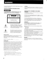 Preview for 2 page of Sony TC-K561S Operating Instructions Manual