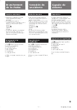 Preview for 13 page of Sony TC-K615S Operating Instructions Manual