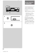 Preview for 44 page of Sony TC-K615S Operating Instructions Manual