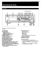 Preview for 6 page of Sony TC-K679ES Operating Instructions Manual