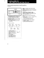 Preview for 8 page of Sony TC-K679ES Operating Instructions Manual