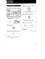 Preview for 11 page of Sony TC-K679ES Operating Instructions Manual