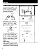 Preview for 12 page of Sony TC-K850ES Operating Instructions Manual