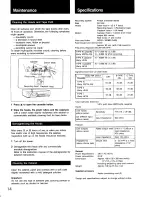 Preview for 14 page of Sony TC-K850ES Operating Instructions Manual