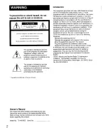 Preview for 2 page of Sony TC-K870ES Operating Instructions Manual