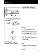 Preview for 7 page of Sony TC-K870ES Operating Instructions Manual