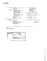 Preview for 2 page of Sony TC-K88B Service Manual