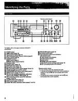 Preview for 6 page of Sony TC-K909ES Operating Instructions Manual