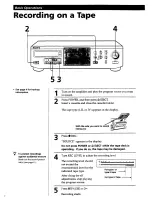 Preview for 6 page of Sony TC-KA1ESA - Cassette Deck Operating Instructions Manual