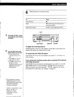 Preview for 7 page of Sony TC-KA1ESA - Cassette Deck Operating Instructions Manual