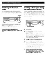 Preview for 10 page of Sony TC-KA1ESA - Cassette Deck Operating Instructions Manual