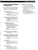 Preview for 13 page of Sony TC-KA1ESA - Cassette Deck Operating Instructions Manual