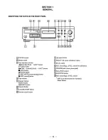 Preview for 2 page of Sony TC-KA1ESA - Cassette Deck Service Manual