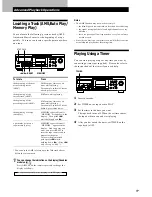 Preview for 9 page of Sony TC-KA3ES - Cassette Deck Operating Instructions Manual