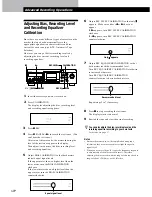 Preview for 10 page of Sony TC-KA3ES - Cassette Deck Operating Instructions Manual