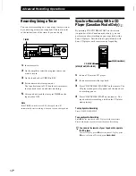 Preview for 12 page of Sony TC-KA3ES - Cassette Deck Operating Instructions Manual