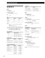 Preview for 16 page of Sony TC-KA3ES - Cassette Deck Operating Instructions Manual