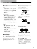 Preview for 67 page of Sony TC-KA3ES - Cassette Deck Operating Instructions Manual