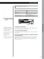 Preview for 7 page of Sony TC-KB820S Operating Instructions Manual