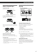 Preview for 11 page of Sony TC-KB820S Operating Instructions Manual