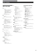 Preview for 57 page of Sony TC-KB820S Operating Instructions Manual