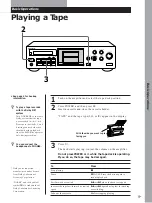 Preview for 5 page of Sony TC-KB920S Operating Instructions Manual