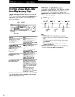 Preview for 8 page of Sony TC-KE200 Operating Instructions Manual