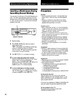 Preview for 10 page of Sony TC-KE200 Operating Instructions Manual