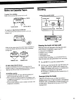 Preview for 11 page of Sony TC-KE200 Operating Instructions Manual