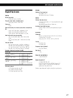 Preview for 53 page of Sony TC-KE240 Operating Instructions Manual