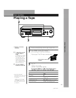 Preview for 5 page of Sony TC-KE300 Operating Instructions Manual