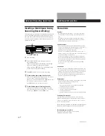 Preview for 10 page of Sony TC-KE300 Operating Instructions Manual