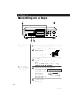 Предварительный просмотр 6 страницы Sony TC-KE600S Operating Instructions Manual