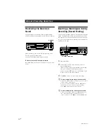 Предварительный просмотр 10 страницы Sony TC-KE600S Operating Instructions Manual