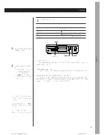 Preview for 61 page of Sony TC-KE600S Operating Instructions Manual