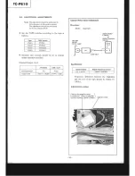 Preview for 10 page of Sony TC-PB10 Service Manual