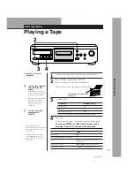 Preview for 6 page of Sony TC-RX300 Operating Instructions Manual