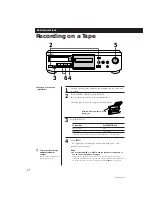 Preview for 7 page of Sony TC-RX300 Operating Instructions Manual