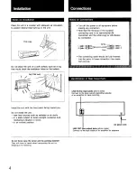 Preview for 4 page of Sony TC-RX410 Operating Instructions Manual